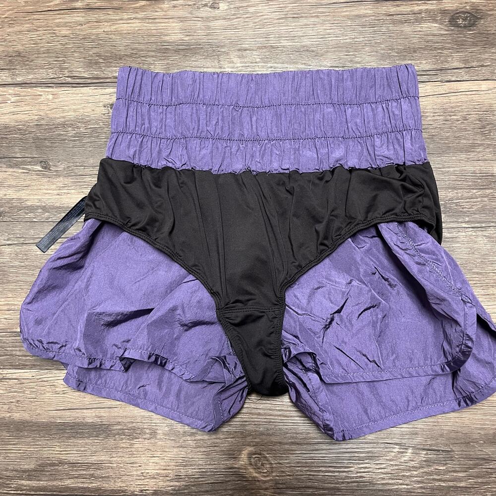 Free People Movement The Way Home Shorts Purple Lined Running Athletic S Sporty - Picture 7 of 10